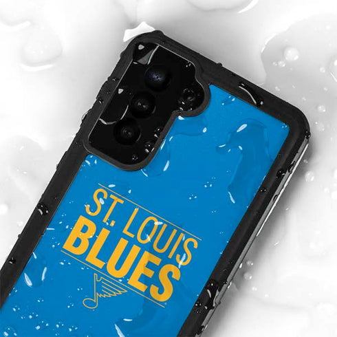 NHL St. Louis Blues Lineup Galaxy S24 Plus Waterproof Case